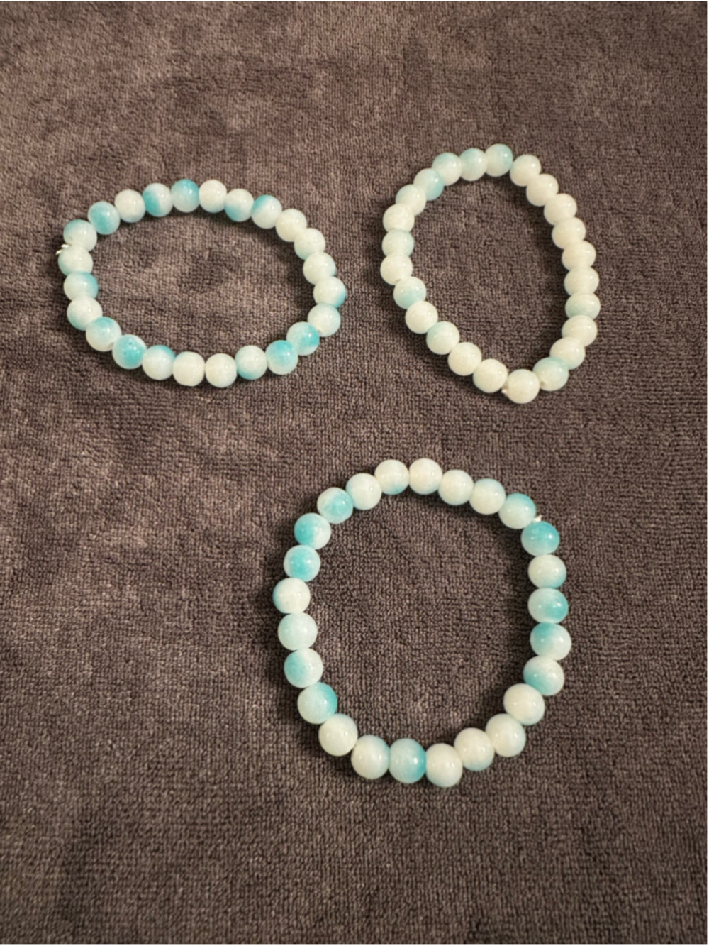Unbranded Beaded Bracelet Trio Multi-color Set 10